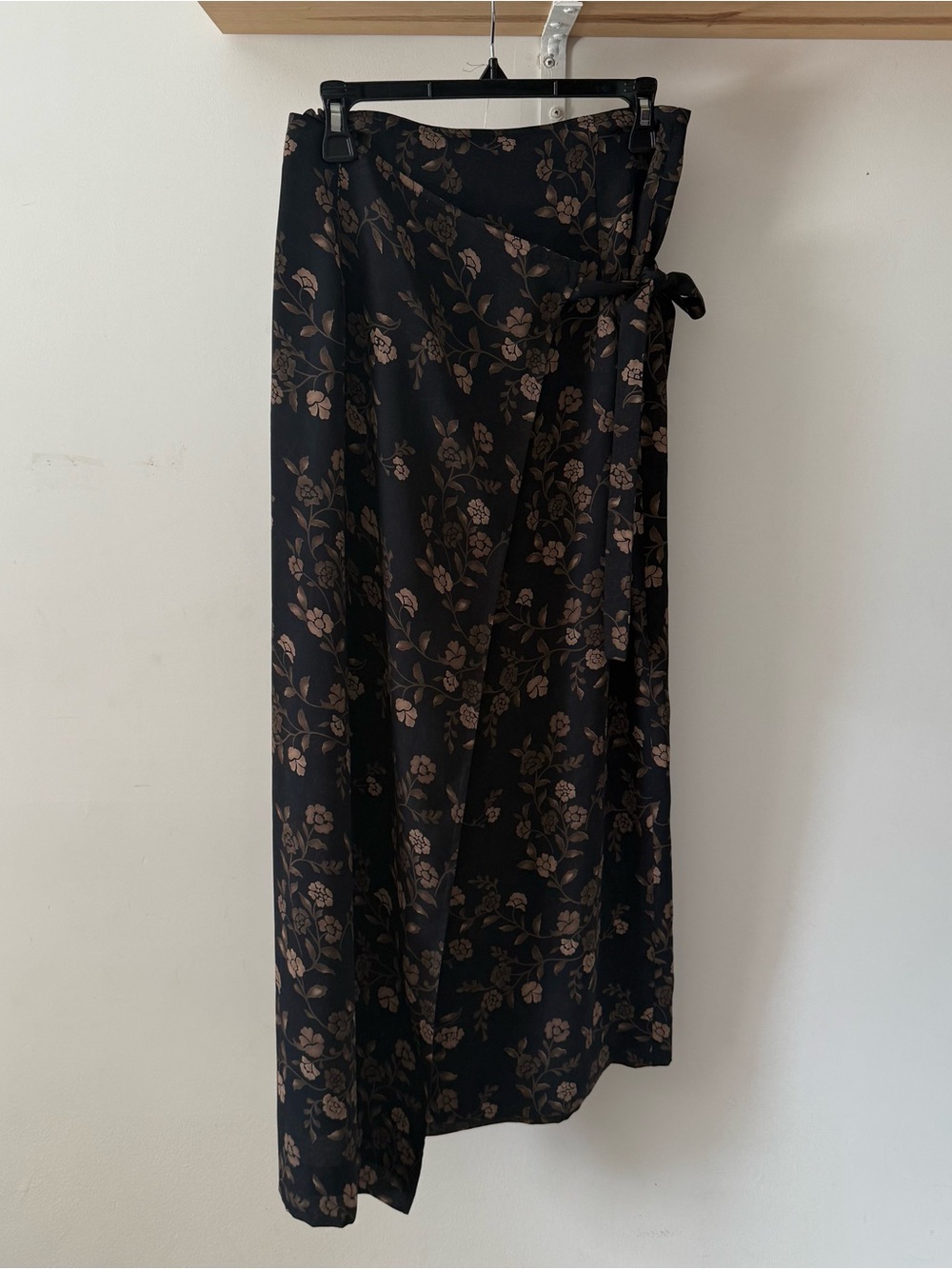 Vintage Floral Wrap Skirt